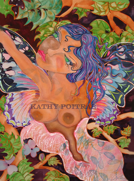 “Metamorphosis” by Canadian Artist Kathy Poitras Artist Statement