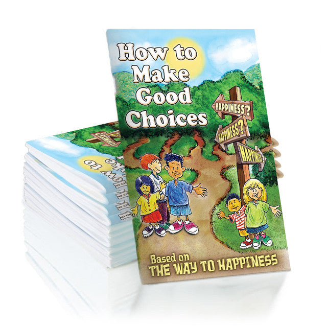 One Dozen How to Make Good Choices Booklet for kids