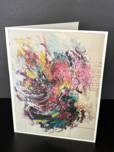 "Fandango" Abstract painting by Pamela Holl Hunt