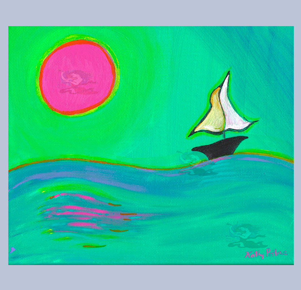 Precarious Journey. Photographic Art Card, Birthday Card, Wall Art