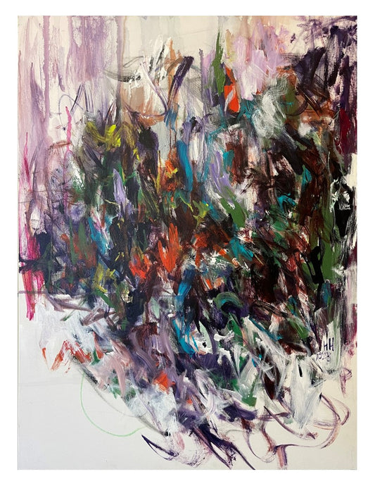 Collector’s Edition  ‘Autumn,’ 8 x 10 inches. A photographic print of Pamela Holl Hunt’s original 30 x 40 acrylic painting on gallery canvas.”