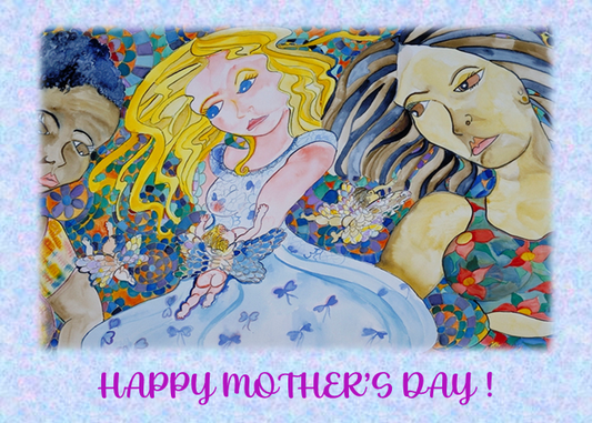 Mother’s Day Art Card – “Baby Fairies” by Kathy Poitras