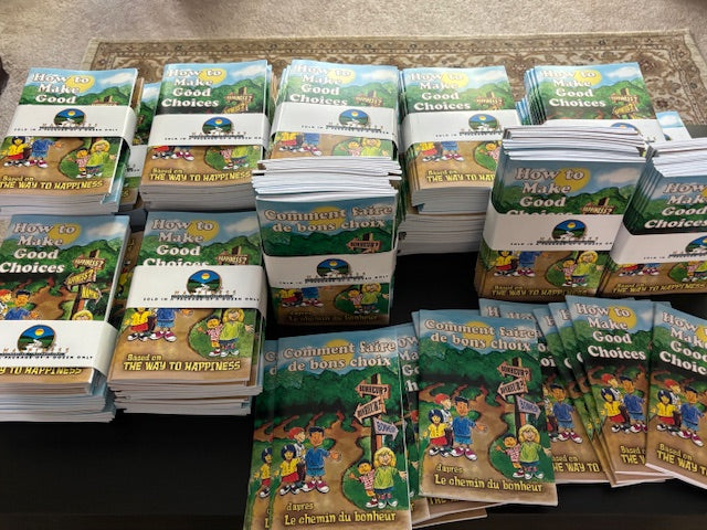 Donations/ Stamps and Postage to get out the How to Make Good Choices Booklet