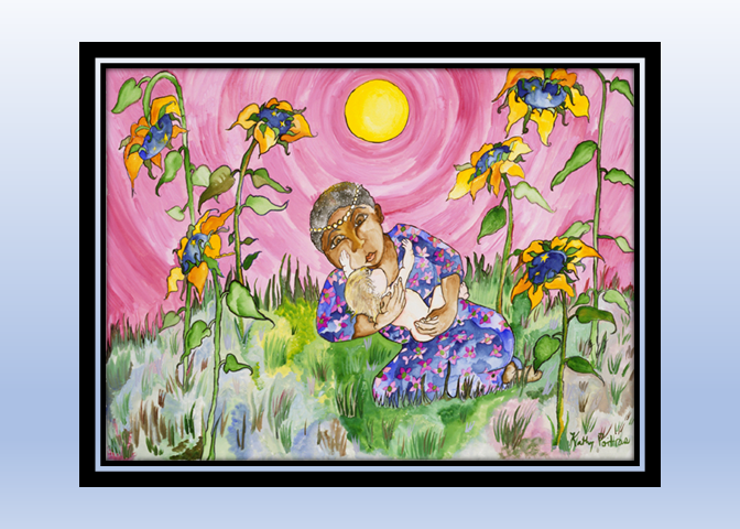 Good To You. A watercolor painting