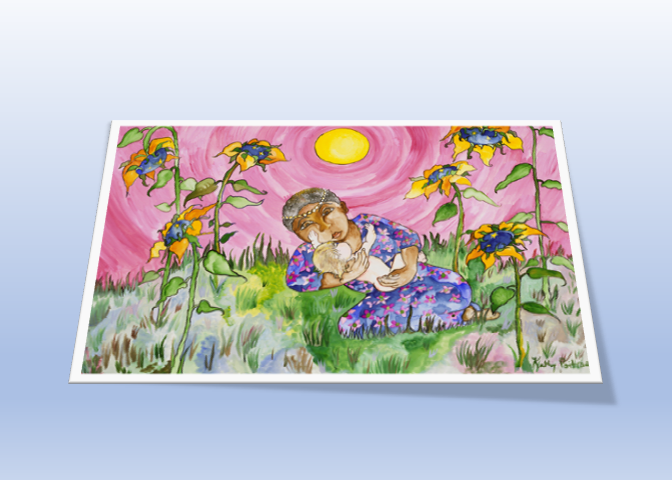 Good To You. A watercolor painting