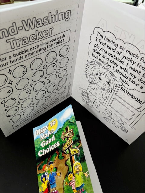 Discover a Strong and Happy You Through Art.  Children's coloring book and activity book
